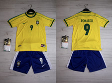 Brazil Home Kids Kit 1998 (Any Size | Name & Number) "Ronaldo"