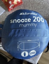 Eurohike Snooze 200 sleeping