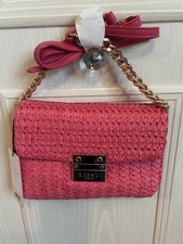 BNWT Lipsy pink bag with gold