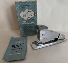 Stapler desktop OFREX ROBUST No. 50 1960's made England Boxed Vintage G81