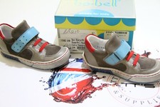 BO-BELL 'RINGO' BOYS BROWN SUEDE/LEATHER SHOES SIZE UK 7 JNR EU 24