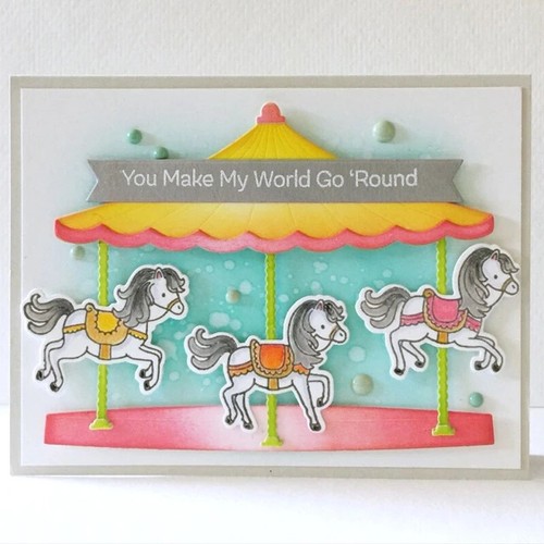 Carousel merry round active - carousel, merry-go-round