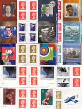 GB Barcode Booklets 2001 / 2018  PM 1 to PM 65 Complete and Mint