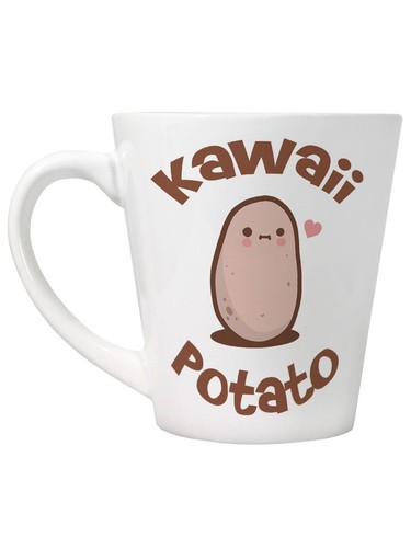 Kawaii potato latte mug - kawaii,
