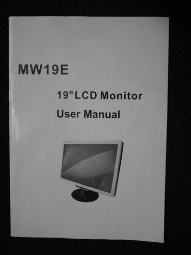 Advent mw19e lcd - lcd, monitor