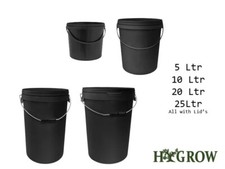 Plastic Bucket With Lid And
