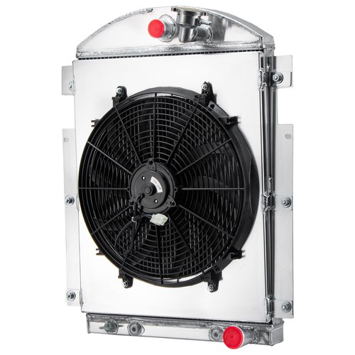 Aluminum rows radiator - rows,