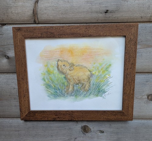 Original watercolour painting - original,