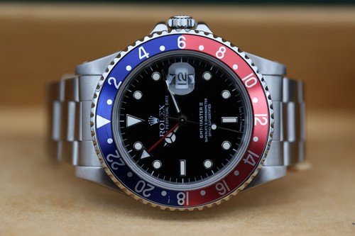 Rolex 16710 black gmt - rolex,