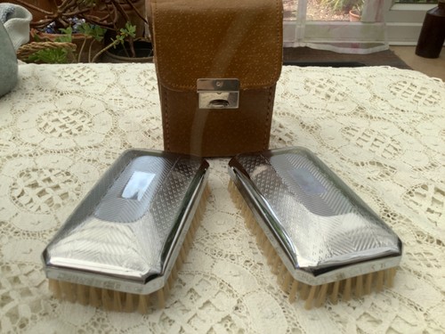 Vintage pair chrome plated - chrome,