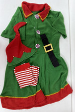 Fancy Dress Elf Christmas Costume Adults Womens Size 17" Party 2