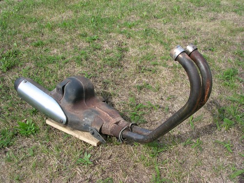 Exhaust with manifold - ,