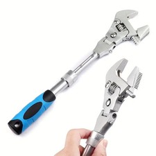Multifunction 5 In 1 Adjustable Rotating Head Ratchet Wrench Manual Service Tool