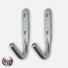 2 Large Rope Hooks Bolt on