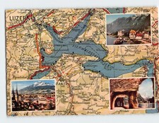 Postcard Map, Scenes & Views