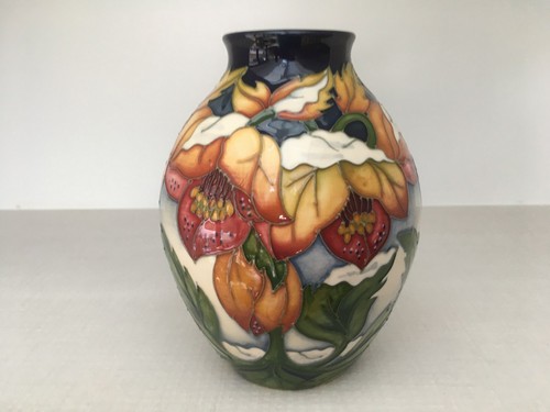 Moorcroft hellebore charm - moorcroft, at