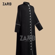 Black Cassock White Trim