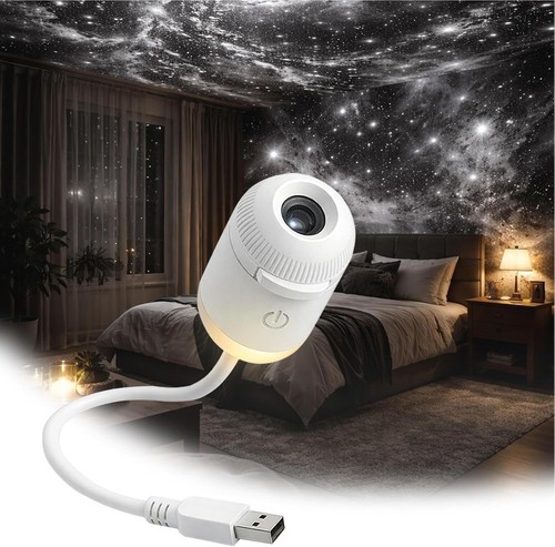 Usb star projector night light - projector,
