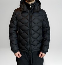 DDP Men's Moncler Morandieres Black Quilted Down Puffer Jacket Size 1