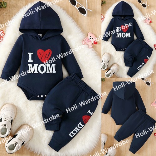 2pcs newborn baby boys hooded - 2pcs,