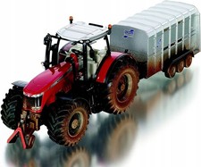 Tractor with Animal Trailer +