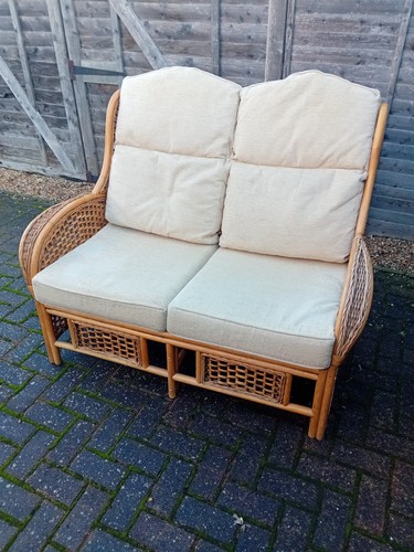 Seater wicker sofa - seater,