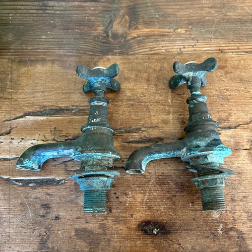 Vintage brass taps - taps, stock
