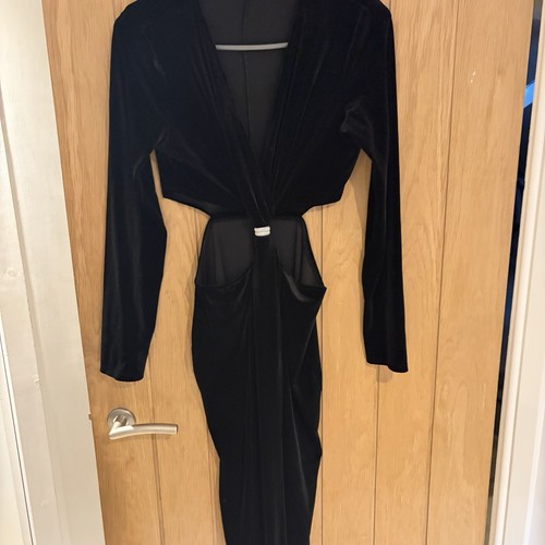 Zara long velvet - long, dress