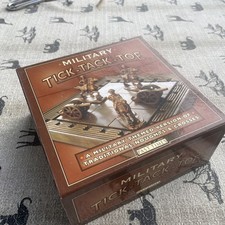 Military Tic Tac Toe Board Game by Past Times