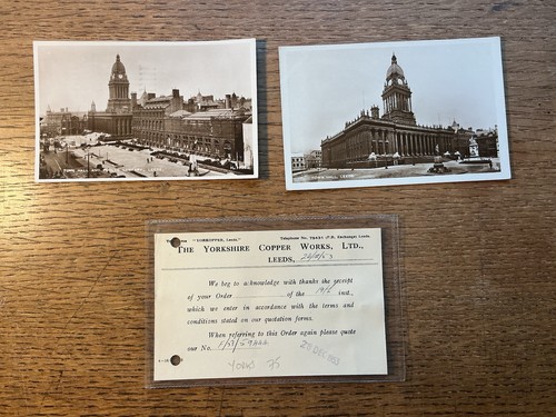 Vintage postcards leeds - vintage,