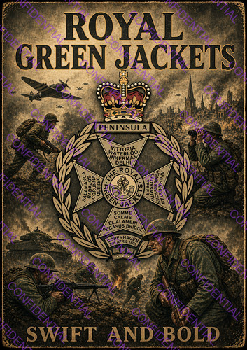 Royal green jackets - jackets, ww2