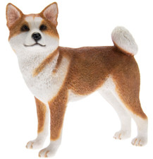 Japanese Akita Dog Statue by