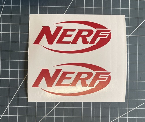 Nerf vinyl decal sticker car - nerf,