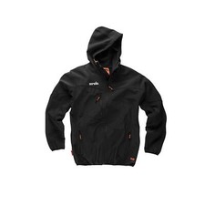 Scruffs Worker Softshell Jacket Small Men's Workwear Coat Fleece Lined Black