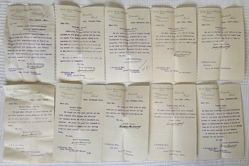 Solicitors correspondence with - correspondence,
