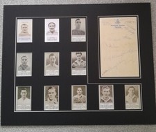 England 1950 Multi Signed