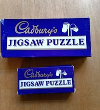 1995 Vintage Cadbury’s Chocolate Advertising Jigsaws 200 & 1000 Pieces COMPLETE