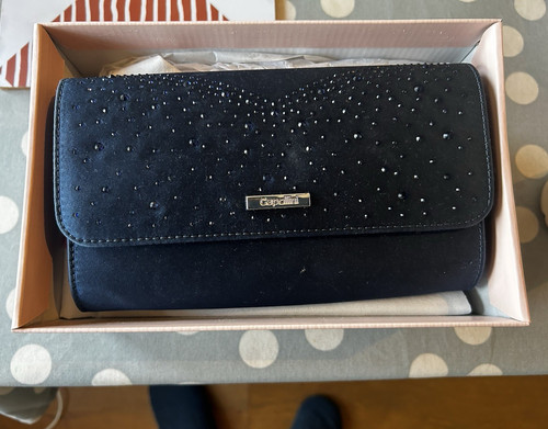 Capollini florence navy satin - capollini,