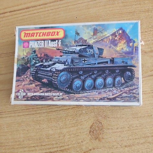 Vintage matchbox panzer - matchbox,