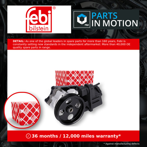 Power steering pump - steering,