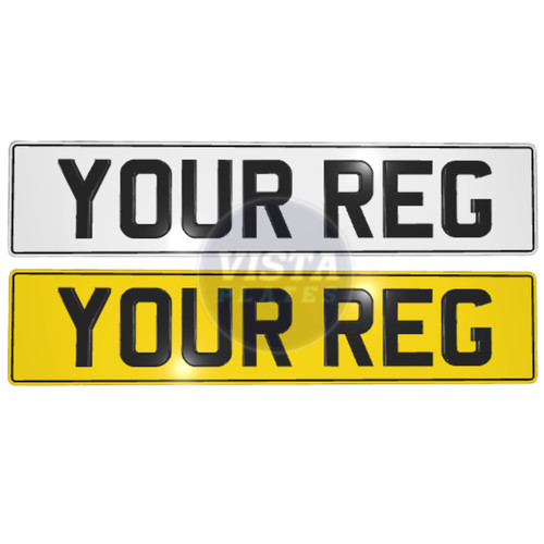 Number plates 4d - plates,