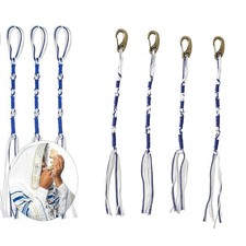 4/8 Pcs Tassels for Tallit with Clasps Prayer Shawl Israel Tallit Prayer