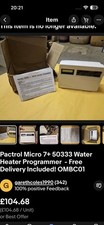 Pactrol Micro7+ Dual Immersion Water Heater Programmer for off peak economy 7  