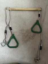 OUTDOOR Wood Trapeze Bar & Rings - MK922 - TP922 TP