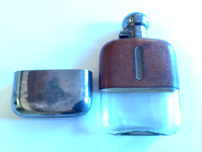 ANTIQUE HIP FLASK by JAMES