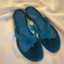 Gucci Turquoise Jelly Flip