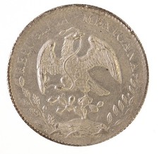 1884 Zs Js 8 reales mexican
