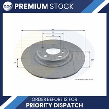 Comline ADC2875V Brake Disc