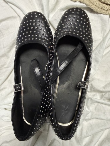 Women black flat shoes - flat,