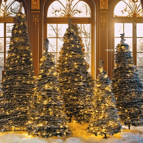 Artificial snowy christmas - snowy,